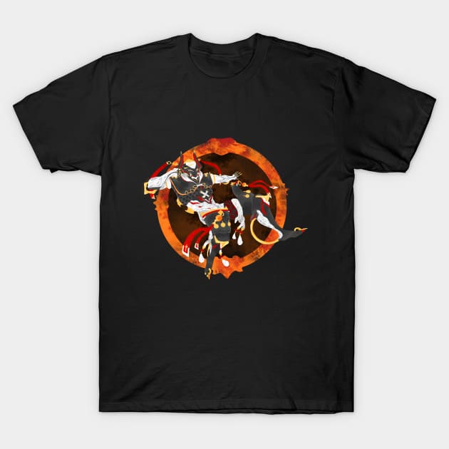 Warframe - Nezha T-Shirt by cosmodevil